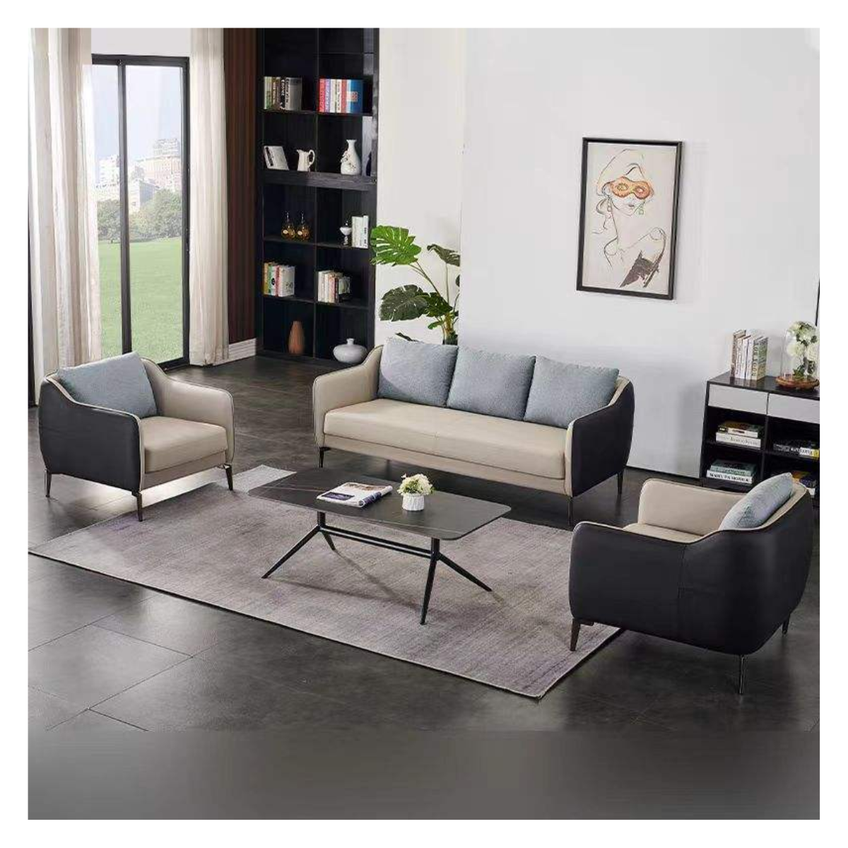 Onyx Lounge Sofa Set